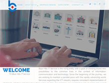 Tablet Screenshot of bluehillsit.com